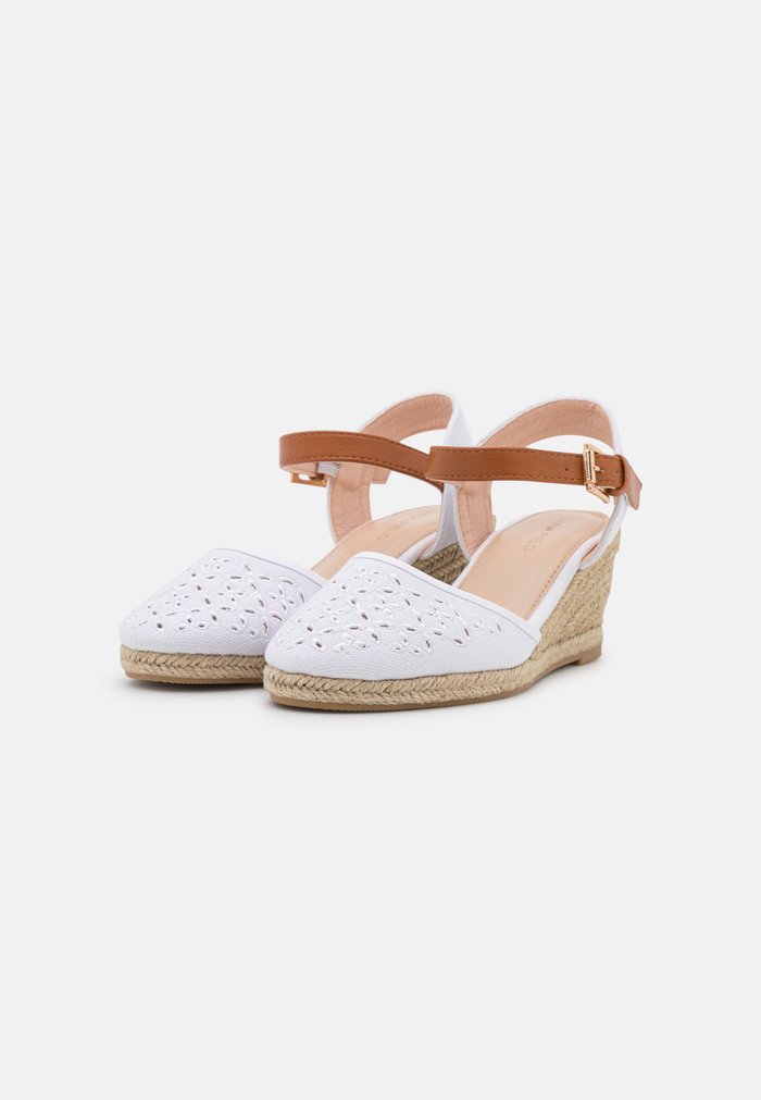 Compensées Anna Field Wedge Boucle Blanche Femme | ZKK-7830595